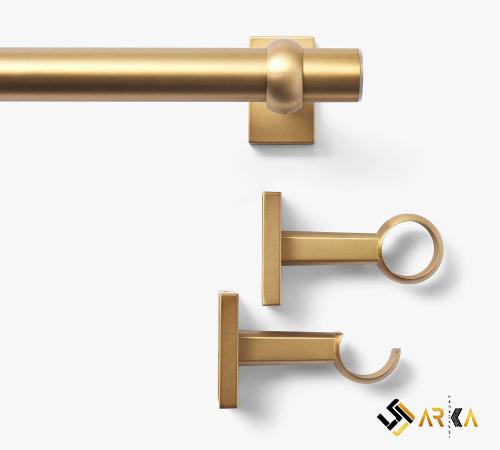 سفارش چوب پرده طلایی از فروشندگان معتبر