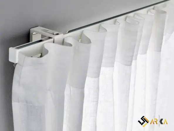 بررسی کیفیت انواع ریل پرده خارجی